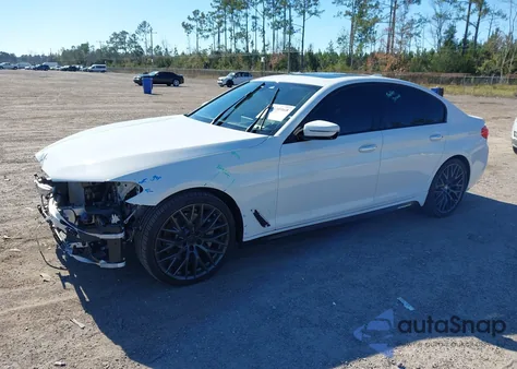 2018 BMW 540I z USA, uszkodzony, nr VIN WBAJE5C52JWA92513